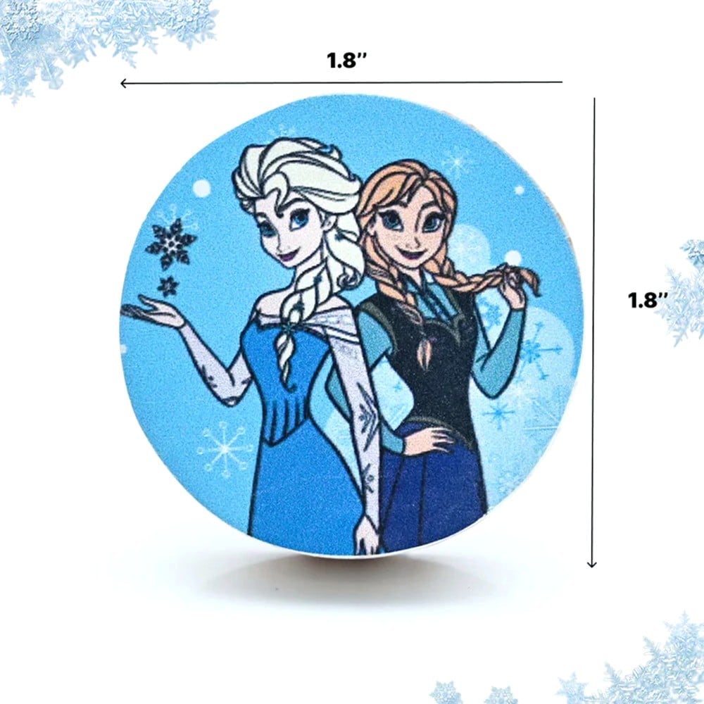 Handmade Pine Wood Frozen Themed Knob for Kids Furniture